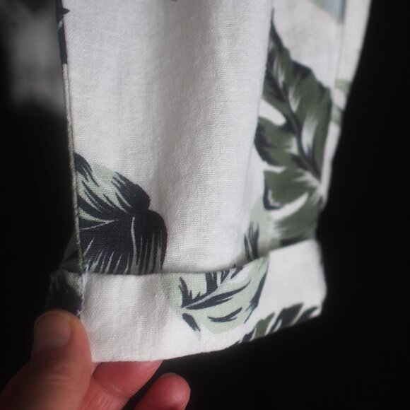 Streetwear Society | Paper Bag Linen Blend Pants - Picture 4 of 4